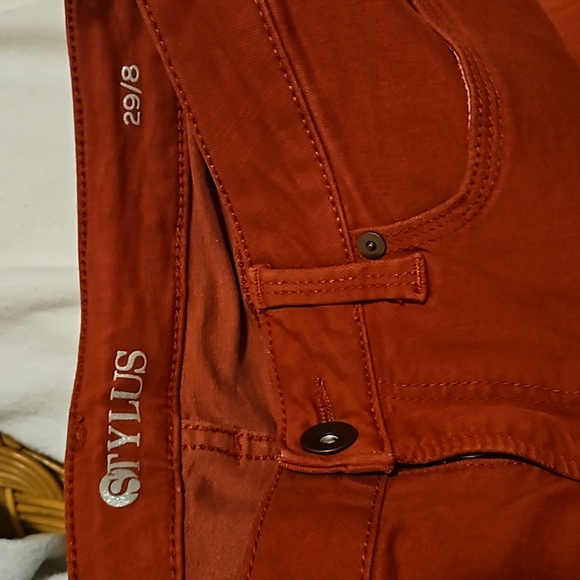 Stylus Orange jeans sz 8/29 - Picture 5 of 7